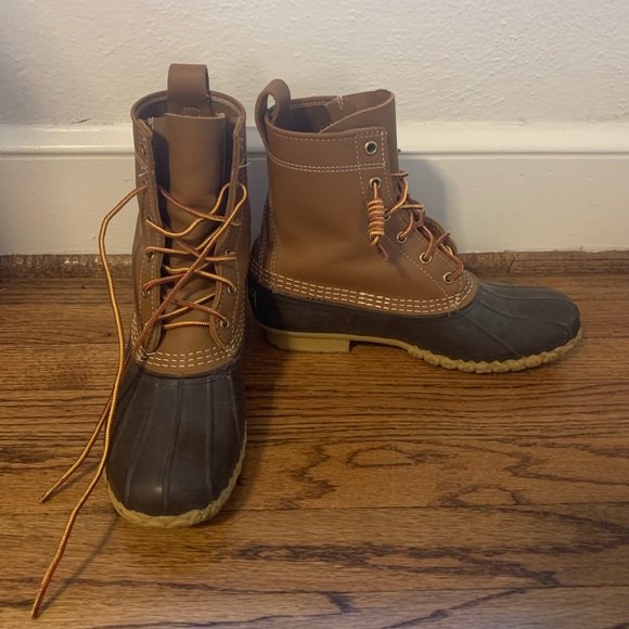 LL Bean Duck Boots (size 8 worn once) - Picture 2 of 8